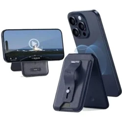 ESR HaloLock Geo Wallet Grip Stand - Blue Titanium